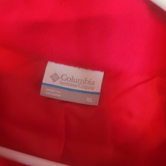 Columbia NWT Women's Vibrant Red Vest Size XL - Picture 2 of 9
